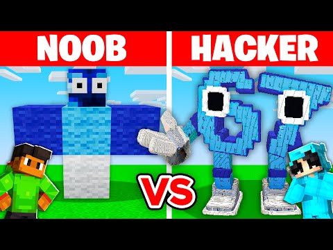 NOOB vs HACKER: I Cheated In a 67 BRAINROT Build Challenge!