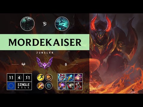 Mordekaiser Jungle vs Hecarim - EUW Master Patch 14.12