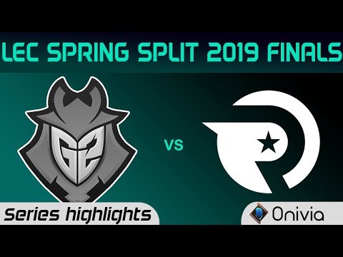G2 vs OG Highlights All Games LEC Spring 2019 Finals G2 Esports vs Origen LEC Highlights By Onivia