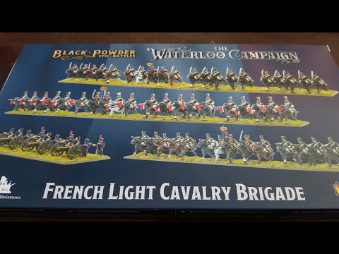 EPIC Black Powder - French LIGHT CAVALRY Brigade Unboxing