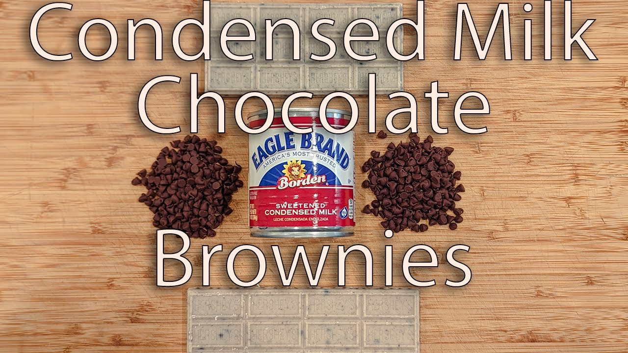 Decadent Delight: Indulge in Condensed Milk Chocolate Brownies on Side Dish Tonight!