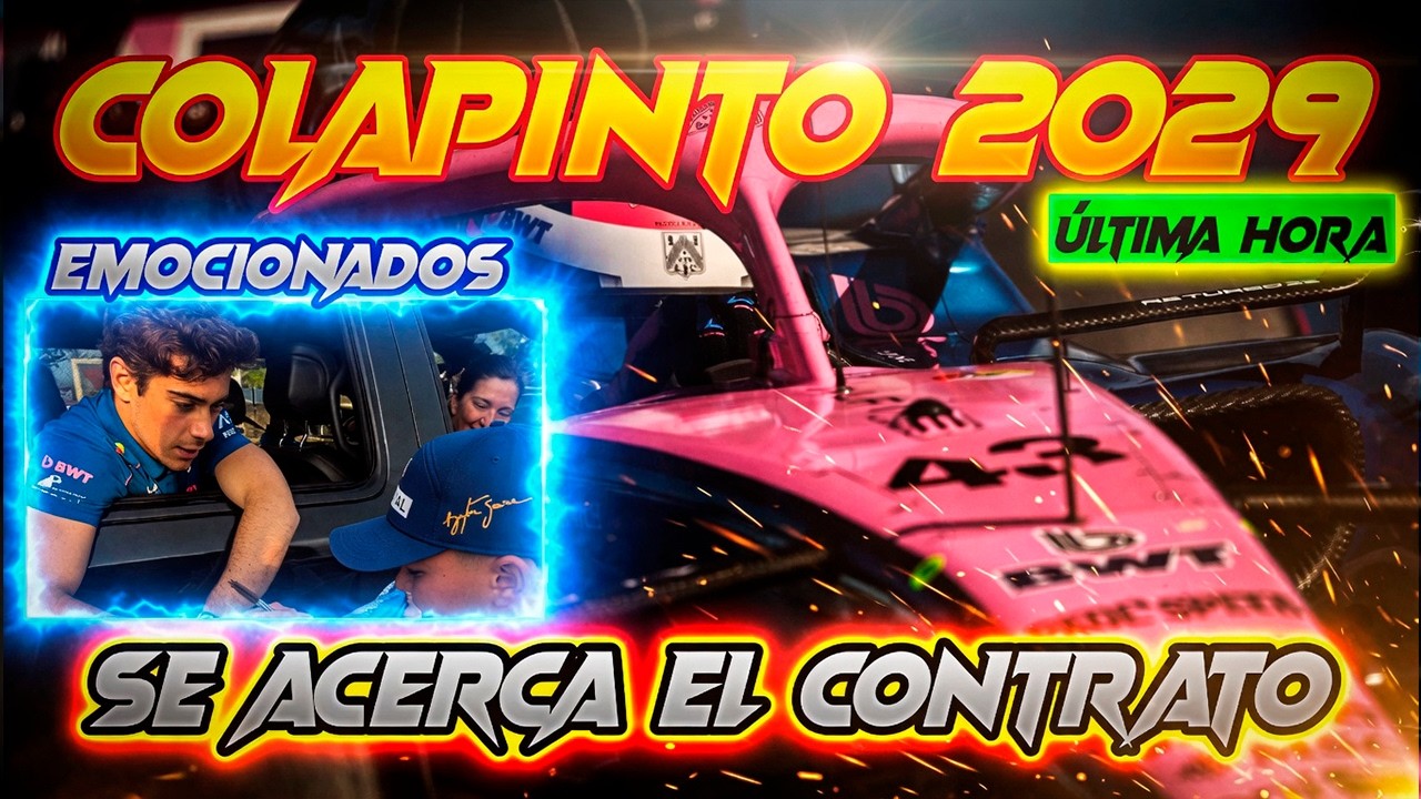 Alpine F1 Asegura los Derechos de Franco Colapinto hasta 2029 con una Inversión de $20 Millones