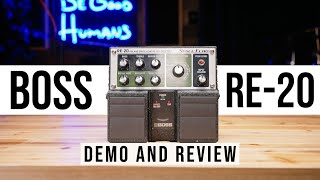 Video thumbnail for Boss RE 20 Space Echo Demo & Review by The Gear Cage