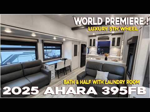 WORLD PREMIERE! 2025 Ahara 395FB Luxury Fifth Wheel by East To West RVs at Couchs RV Nation