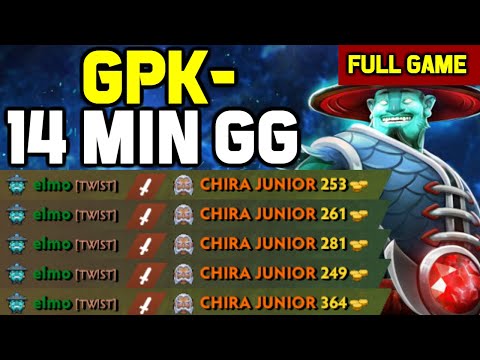 gpk- MID Storm spirit BULLYING Mid Zeus - Enemy give up in 10 minutes