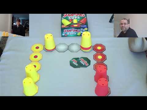 Let's Play - Jumping Cups (HUCH!) / Essen 2020 / Spiel.digital 2020