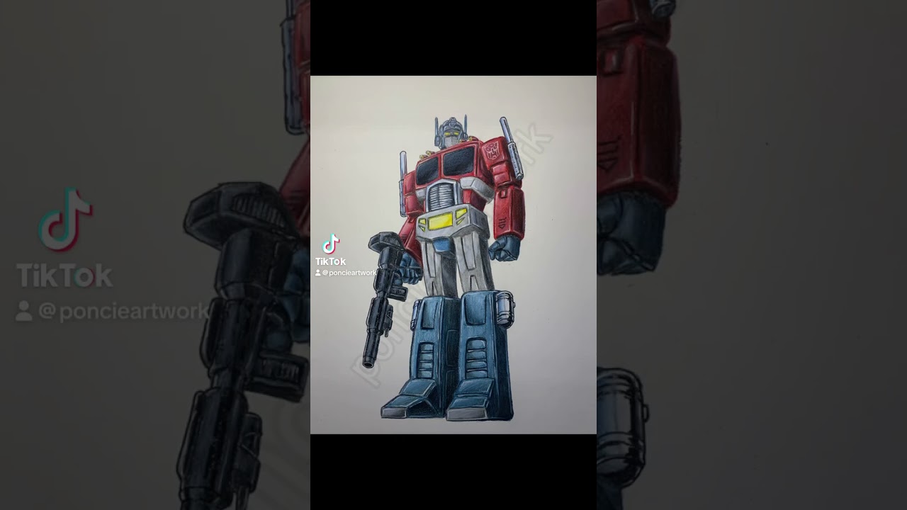 Before & After Optimus Prime #transformers