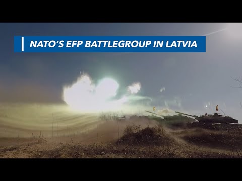 NATO's enhanced Forward Presence Battlegroup Latvia