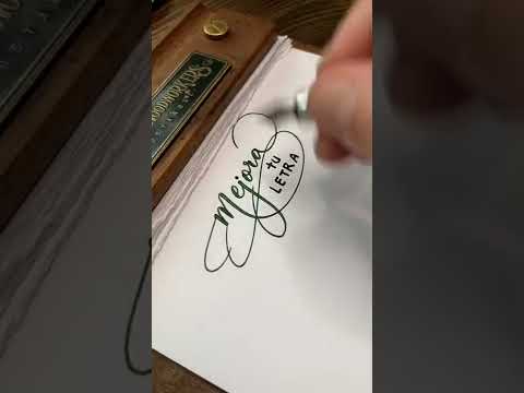 🚨 ¿Cómo mejorar tu letra? - Mejora tu letra con pluma fuente - Caligrafía y florituras