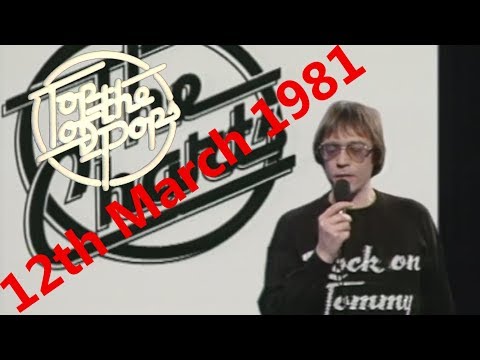 Top of the Pops Chart Rundown - 12th March 1981 (Tommy Vance)