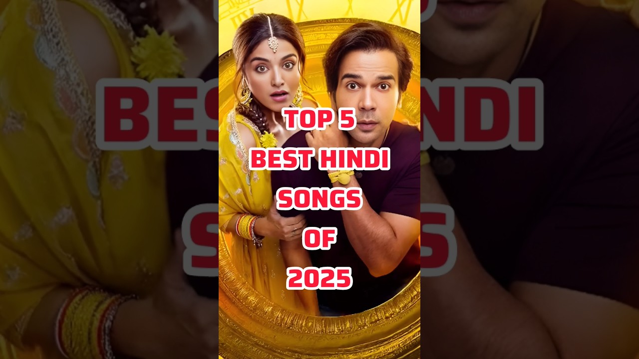 Top 5 Best Hindi Songs Of 2025 #shorts #hindisongs #viralsongs #bollywood #songs #viral #hindi