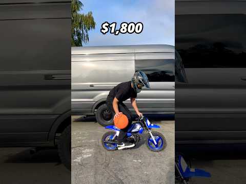 Dirt Bike $0 vs $60,000 Basketball 🏀