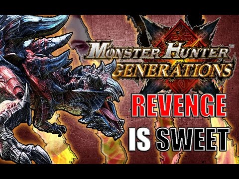 Monster Hunter Generations-High Rank Glavenus Solo-REVENGE IS SWEET!