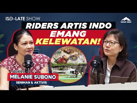 MELANIE SUBONO BONGKAR RIDERS GILA ARTIS INTERNASIONAL! - Iso-Late Show #everestmedia