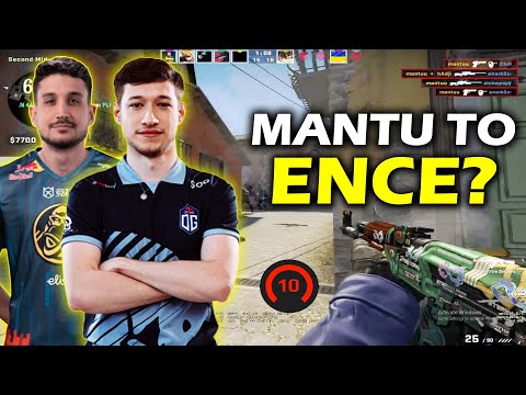 MANTU & NEW ENCE PLAYER PLAYING FACEIT IN 6000 ELO! NERTZ IS BEAST! (CS GO)