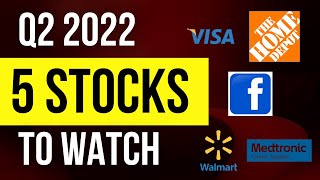 5 STOCKS TO WATCH FOR APRIL 2022  5 STOCKS FOR Q2 