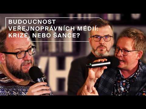 Přehrát video: Mají veřejnoprávní média budoucnost? Debata Josefa Šlerky, Jakuba Železného a Aleše Cibulky