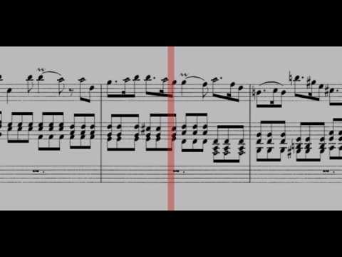 BWV 596 - Organ Concerto in D Minor (Scrolling)