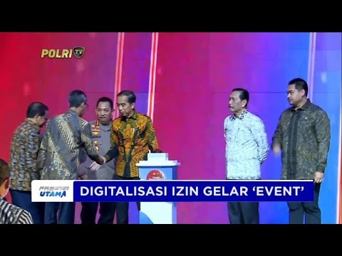 KAPOLRI HADIRI LAUNCHING LAYANAN PERIZINAN