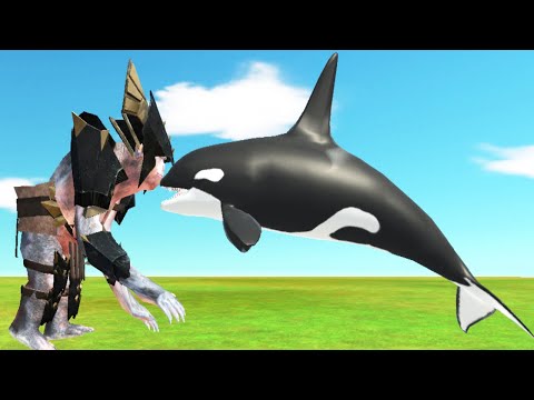 🙉 Goro vs Orca 🐳 Animal Revolt Battle Simulator ARBS Mobile