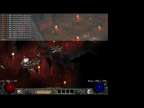 2021-03-16 Diablo 2 TAS - Baal Waves Skip With Teleport