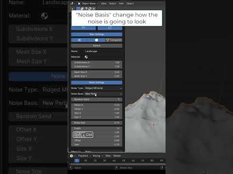 Blender Tutorial Day #70 - A.N.T. Landscape Addon