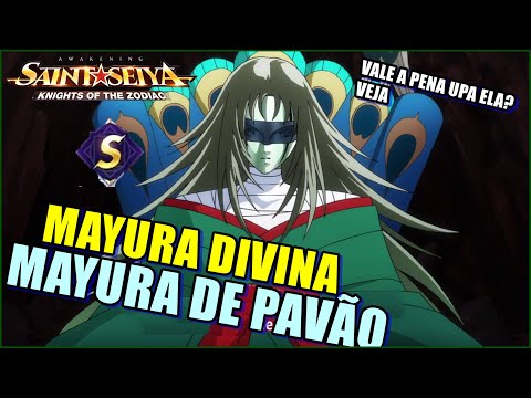 UPEI A MAYURA DE PAVÃO E FIZ MEU NOVO META NO PVP PAVOA LASCADORA MUITO FORTE SAINT SEIYA AWAKENING