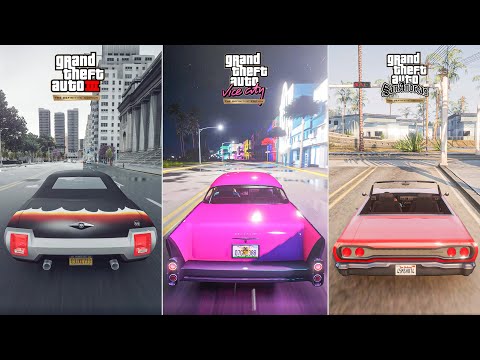 How GTA Trilogy Definitive Edition Should've Look Like - Remastered GTA III, VC, SA with GTA 5 MODS