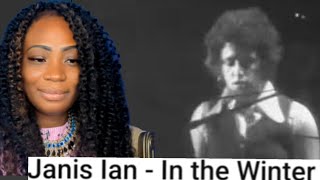 First Time Reaction to Janis Ian - In the Winter