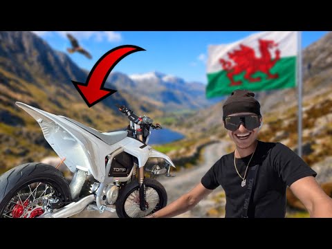 Riding My New Electric SuperMoto Off-Road! *Gone Wrong* 
