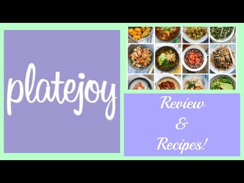 Platejoy Meal Planning Review & Recipes!