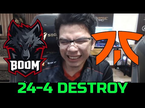 BOOM VS FNATIC GAME 3 - 4-24 DESTROY DPC SEA 2022
