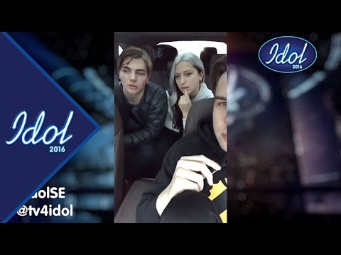 Rebecka Karlsson om Idol-bråken: "Vi båda har så starka åsikter" (Idol-bilen)  - Idol Sverige (TV4)