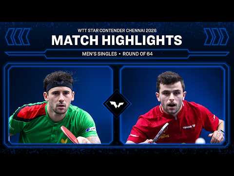 Joao Geraldo vs Remi Betelu | MS R64 | #WTTChennai 2026