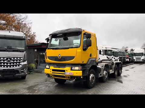 Renault Kerax 450 8X4 Haken Abrollkipper