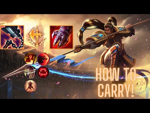 HOW TO CARRY WITH XIN ZHAO IN PATCH 11.13!!!! (GOREDRINKER XIN IS NASTY)