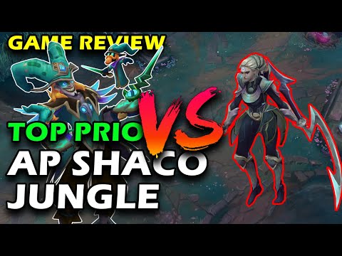 AP Execute Shaco Jungle VS. Diana [ Top Priority ] GAME REVIEW