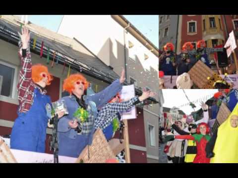 Faschings Umzug mit der Kärntner Triologie