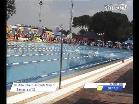 Serie 22 dei 50 Stile Libero  Assoluti Maschi Master - 11 Memorial Andrea Bettiol