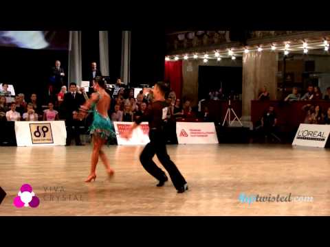Roman Gerbey - Vera Bondareva, Prague Open 2013, WDSF WO latin, final - jive