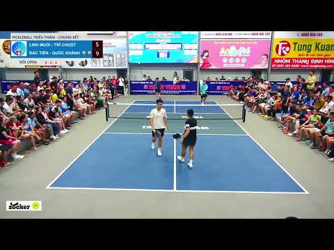 🏆 CHUNG KẾT ND OPEN - Linh Muối/ Trí Chuột 🆚 Đắc Tiến/ Quốc Khánh  - Giải Triều Thâm