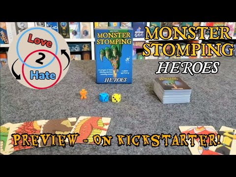 Monster Stomping Heroes Preview