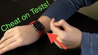 Cheat on Tests with Apple Watch