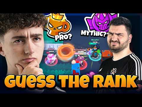 "NOOB or PRO?" | GUESS THE RANK (Brawl Stars)