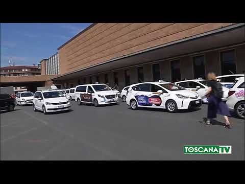 2018-07-27 FIRENZE - STAZIONE, PROTESTA TASSISTI CONTRO DISAGI TRAFFICO