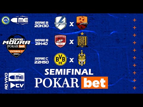 SEMIFINAIS  DA COPA MOURA POKAR BET  FUT 7 - DIA 01