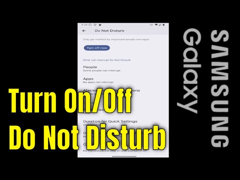 Galaxy S24/S24+/Ultra: How to Turn On/Off Do Not Disturb [Guide]