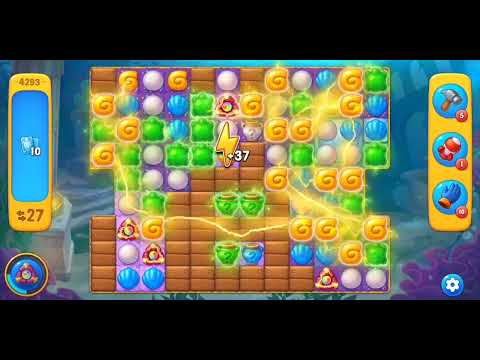 fishdom level 4293 / niveau 4293 full auto-booters