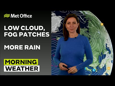 29/01/2026 - Yellow rain warning in southwest - Morning Weather Forecast UK – Met Office Weather