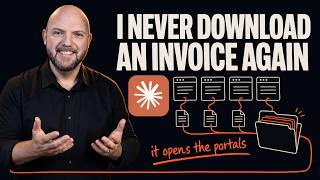 I do not download invoices anymore. My folder and Claude do it.